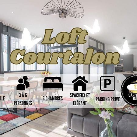 דירות טרואה Loft Courtalon - Haut Standing - Patio - Parking Prives מראה חיצוני תמונה