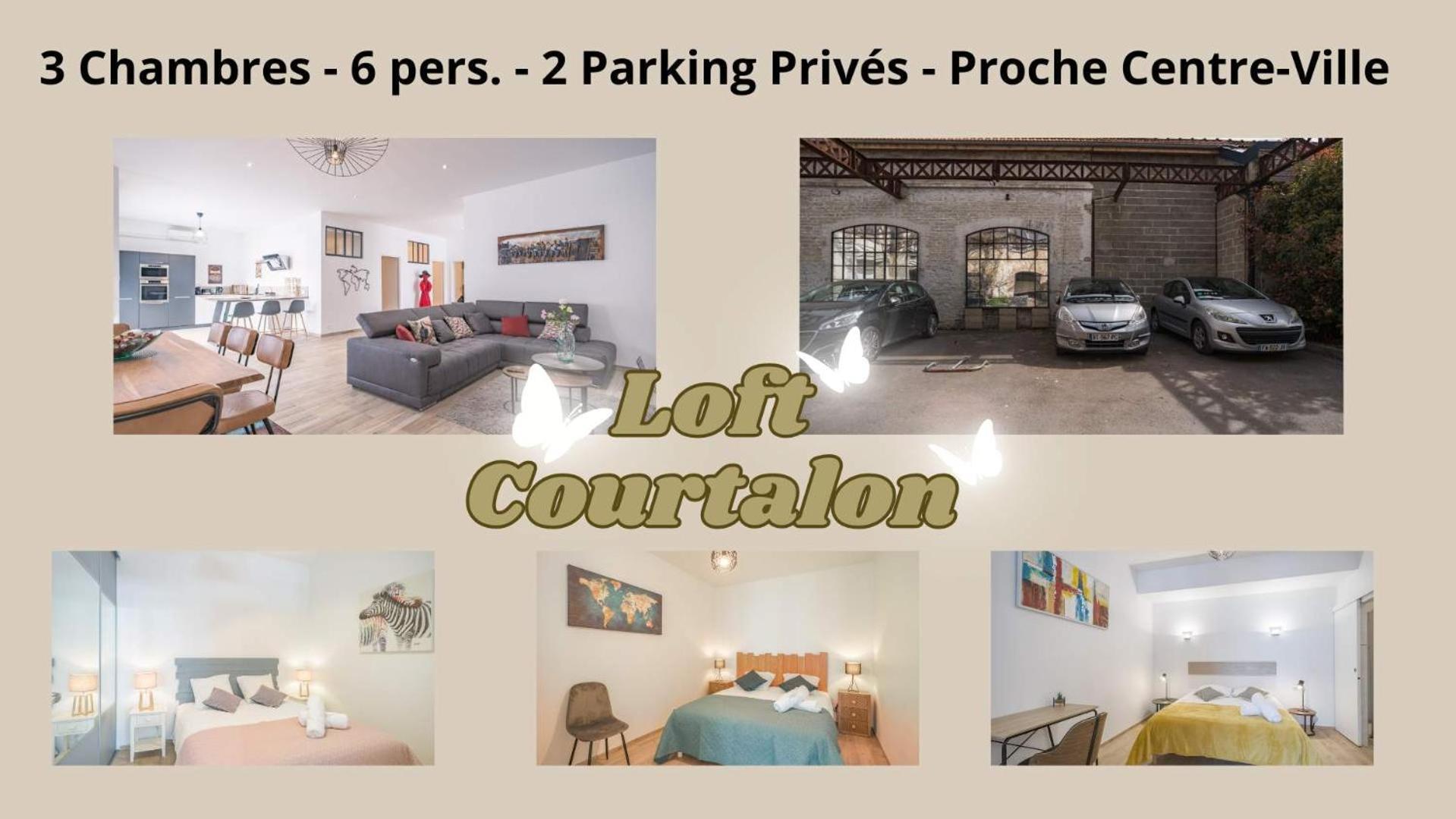 דירות טרואה Loft Courtalon - Haut Standing - Patio - Parking Prives מראה חיצוני תמונה