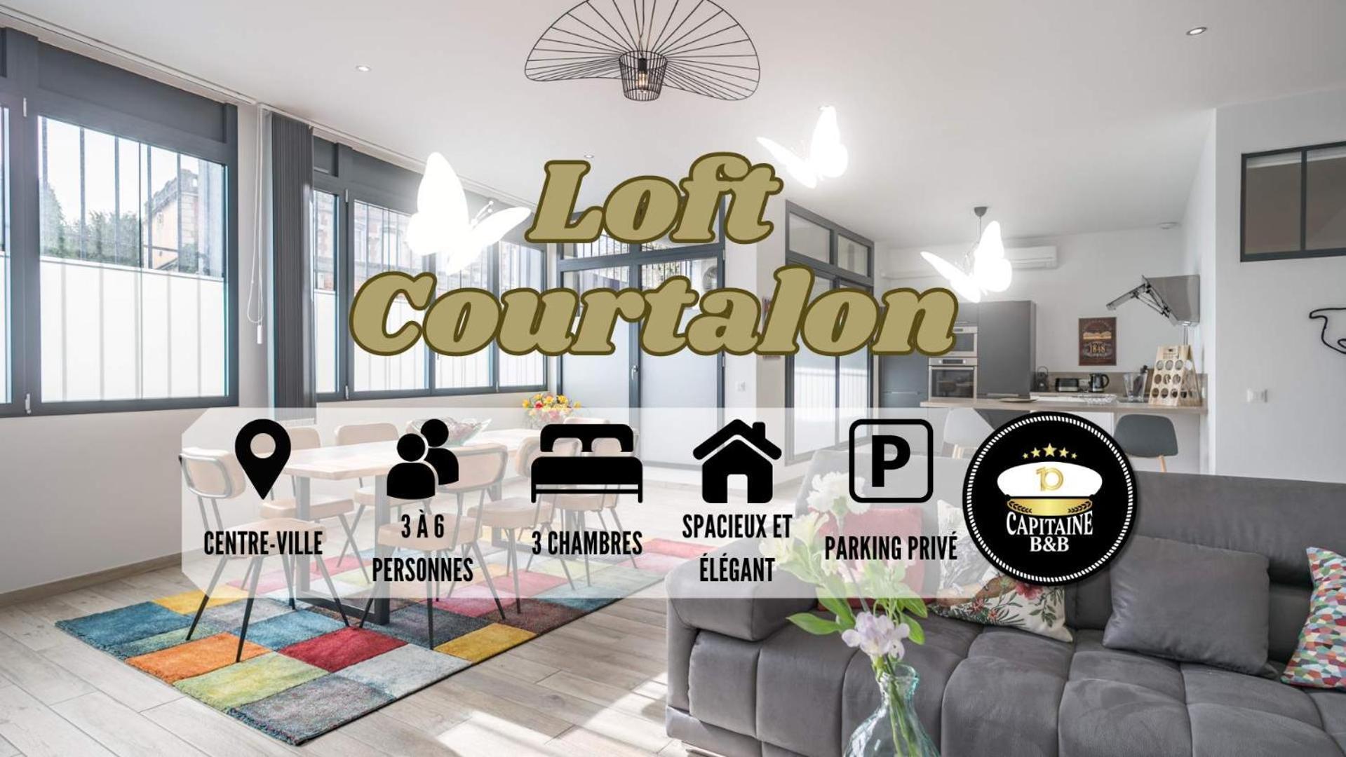 דירות טרואה Loft Courtalon - Haut Standing - Patio - Parking Prives מראה חיצוני תמונה